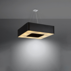 Żyrandol URANO 80 czarny SOLLUX SL.0828
