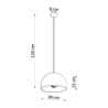 Lampa wisząca PABLITO SOLLUX SL.0847