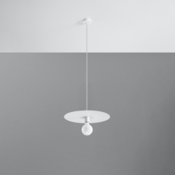 Lampa wisząca FLAVIO biała SOLLUX SL.0852