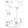 Żyrandol PICCOLO 3 czarny SOLLUX SL.0856