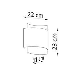 Kinkiet IMPACT biały SOLLUX SL.0857