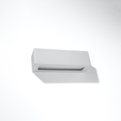 Kinkiet ceramiczny VEGA szary SOLLUX SL.0877