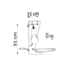 Lampa biurkowa ARBY biała SOLLUX SL.0879