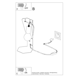 Lampa biurkowa ARBY biała SOLLUX SL.0879