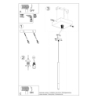 Lampa wisząca MOZAICA 1 czarny/chrom SOLLUX SL.0885