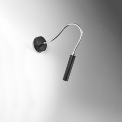 Kinkiet AXIL czarny SOLLUX SL.0910