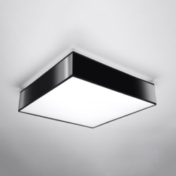 Plafon HORUS 55 czarny SOLLUX SL.0920