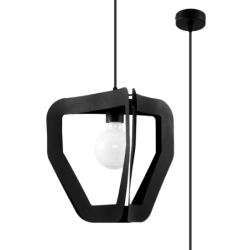 Lampa wisząca TRES czarna...