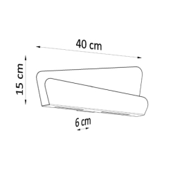 Kinkiet BASCIA biały SOLLUX SL.0932