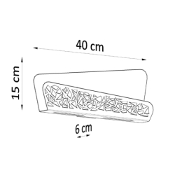 Kinkiet ALIZA biały SOLLUX SL.0933
