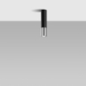 Plafon LOOPEZ czarny/chrom SOLLUX SL.0939