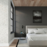 Kinkiet ENIF czarny SOLLUX SL.0956