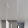 Lampa wisząca WEZYR 2 biała SOLLUX SL.0958