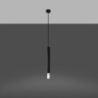 Lampa wisząca WEZYR 1 czarna SOLLUX SL.0960