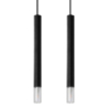 Lampa wisząca WEZYR 2 czarna SOLLUX SL.0961