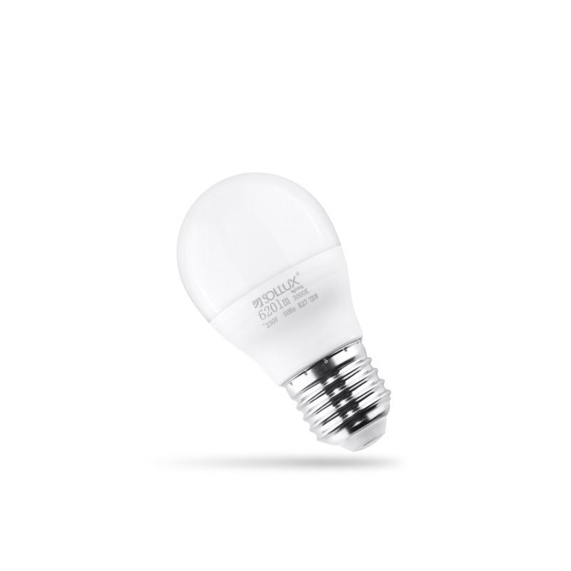 Żarówka LED E27 3000K 7,5W 620lm SOLLUX SL.0968