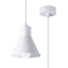 Lampa wisząca TALEJA 1 biała [E27] SOLLUX SL.0983