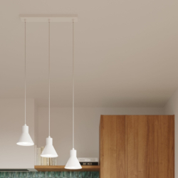 Lampa wisząca TALEJA 1 biała [E27] SOLLUX SL.0983