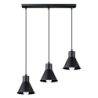 Lampa wisząca TALEJA 3 czarna [E27] SOLLUX SL.0986