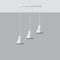 Lampa wisząca TAZILA 3 biała [ES111] SOLLUX SL.0988