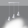 Lampa wisząca TAZILA 3 biała [ES111] SOLLUX SL.0988