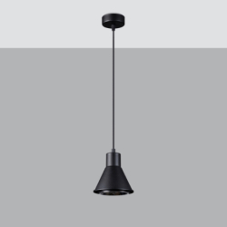 Lampa wisząca TAZILA 1 czarna [ES111] SOLLUX SL.0989