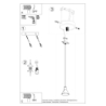 Lampa wisząca TAZILA 1 czarna [ES111] SOLLUX SL.0989
