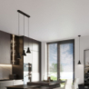 Lampa wisząca TAZILA 1 czarna [ES111] SOLLUX SL.0989