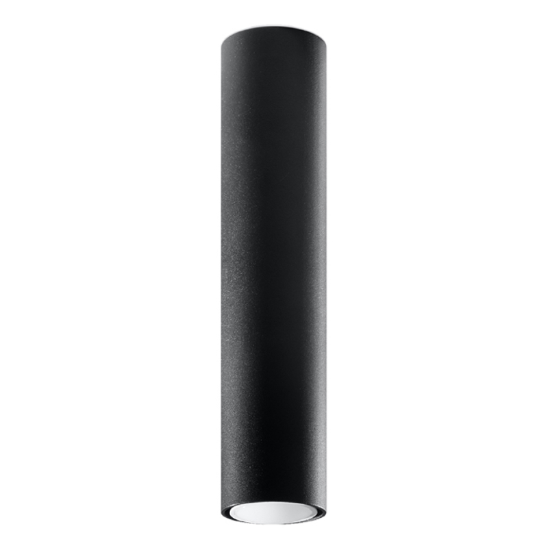 Plafon LAGOS 40 czarny SOLLUX SL.1002