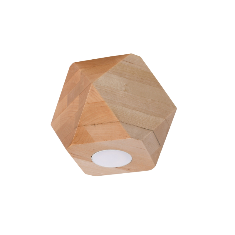 Plafon WOODY 1 naturalne drewno SOLLUX SL.1009