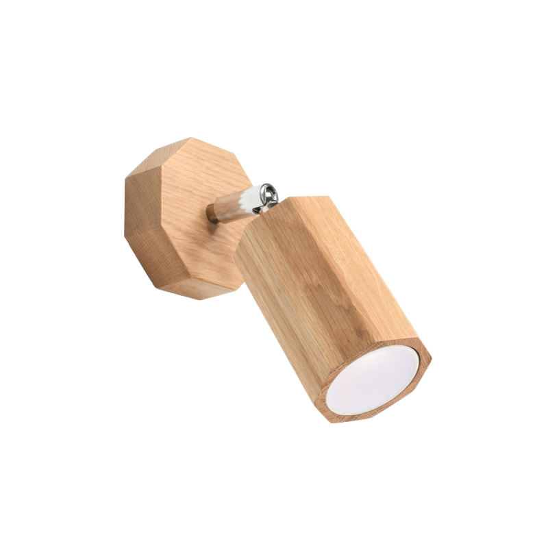 Kinkiet ZEKE dąb SOLLUX SL.1028