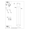 Plafon ZEKE 30 dąb SOLLUX SL.1034