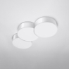 Plafon CIRCLE 3A biały SOLLUX SL.1051