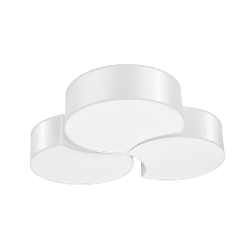 Plafon CIRCLE 3B biały SOLLUX SL.1052