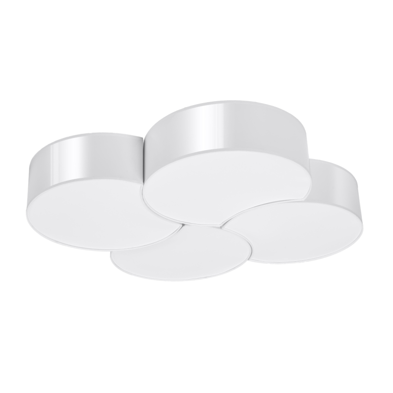 Plafon CIRCLE 4 biały SOLLUX SL.1053