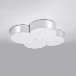 Plafon CIRCLE 4 biały SOLLUX SL.1053