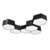 Plafon SUNDE 15 czarny SOLLUX SL.1061