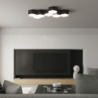 Plafon SUNDE 15 czarny SOLLUX SL.1061