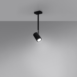 Plafon NORANO czarny SOLLUX SL.1074