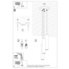 Lampa wisząca LAGOS 3P biały SOLLUX SL.1078