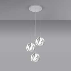 Lampa wisząca TULOS 3P biała SOLLUX SL.1084