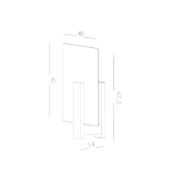 Plafon LAPPO wenge SOLLUX SL.1097