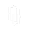 Plafon LAPPO wenge SOLLUX SL.1097