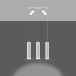 Lampa wisząca RING 3 biały SOLLUX SL.1098