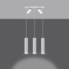 Lampa wisząca RING 3 biały SOLLUX SL.1098