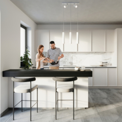 Lampa wisząca RING 3 biały SOLLUX SL.1098