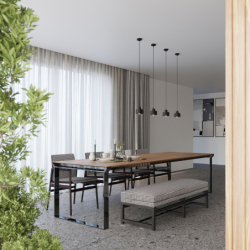 Plafon SAVAR 3 czarny SOLLUX SL.1131