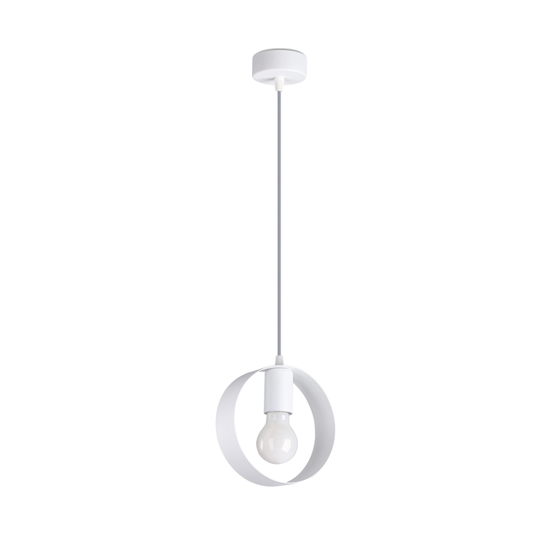 Lampa wisząca TITRAN 1 biała SOLLUX SL.1137