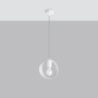 Lampa wisząca TITRAN 1 biała SOLLUX SL.1137