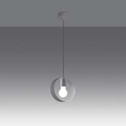 Lampa wisząca TITRAN 1 biała SOLLUX SL.1137